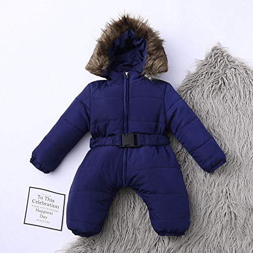 Ropa Bebe Niño Niña Otoño Invierno 2018 Chaqueta de Mameluco de Invierno niña bebé niño Mono con Capucha Abrigo con Abrigo Grueso y cálido