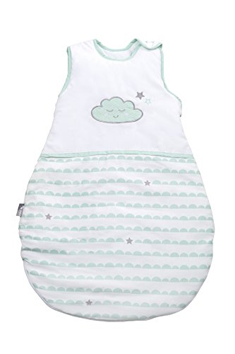 Saco de dormir de 70 cm para bebes roba, utilizable durante todo el año, fabricado en algodón transpirable, unisex, colección textil de roba 'Happy cloud'