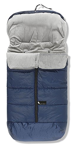 Saco POLAR de Invierno de Silla de Paseo - (Universal-Bugaboo-Mclaren) - Color: Liso Azul - OFERTA