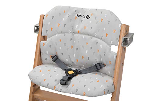 Safety 1st 2003191000 Timba Comfort Cushion - Cojín para trona (fijación rápida y sencilla, lavable), color gris