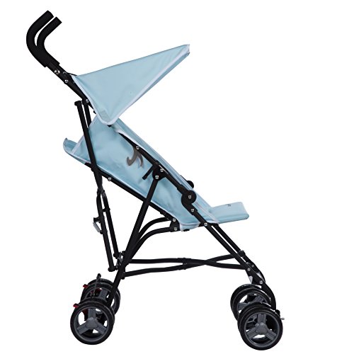 Safety 1st Flaps Silla Paseo ligera pesa solo 5,5 kg, plegable y compacta, reclinable 2 posiciónes, Cochecito de viaje, con capota solar, color blue moon