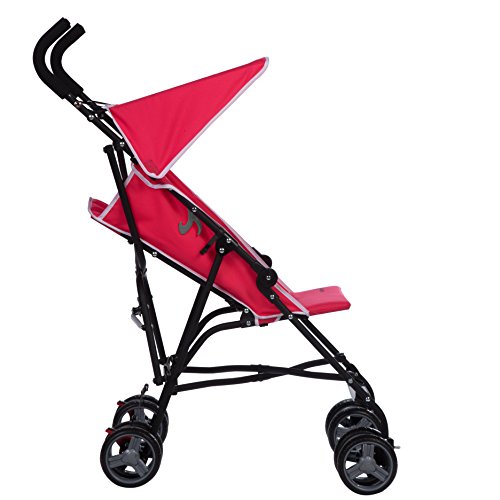 Safety 1st Flaps Silla Paseo ligera pesa solo 5,5 kg, plegable y compacta, reclinable 2 posiciónes, Cochecito de viaje, con capota solar, color pink moon