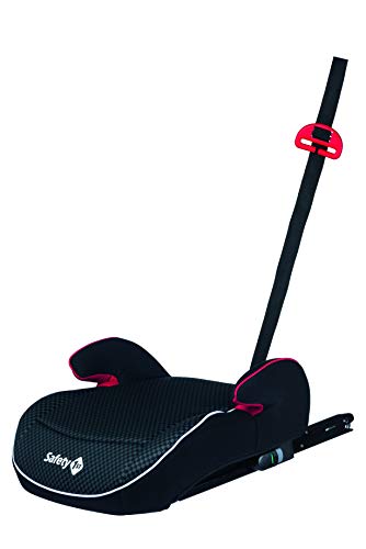 Safety 1st Manga Fix Elevador Silla de Coche Isofix, Sillita de auto para niños 6-12 años, Alzador, color Pixel Black