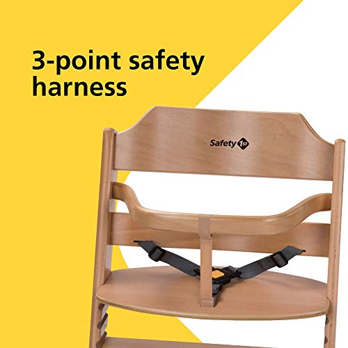 Safety 1st - Trona, Madera de Haya, para Niños de 6 Meses - 10 Años, Color Beige