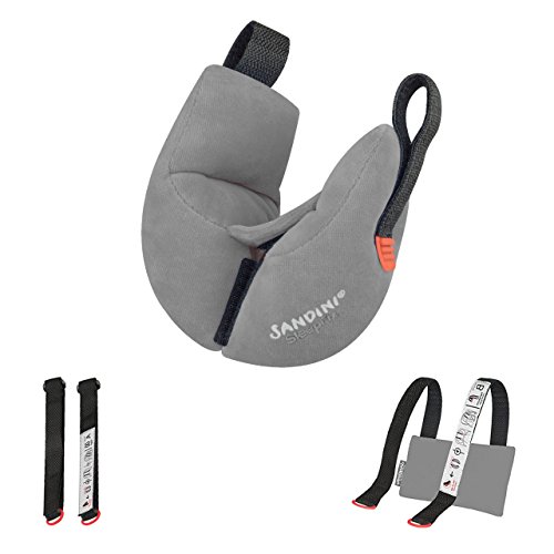 SANDINI SleepFix® Baby – cojín cervical con función - Accesorios de asiento infantil para coche/bicicleta/viaje - Reposacabezas/reductor de asiento/ evita que la cabeza de su hijo caiga mientras duerme