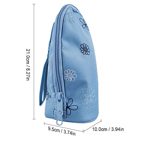 SenPuSi 1Pcs Bolsa de Biberón con Aislamiento, Bolsas Aislantes para Botellas Bolsas para Botellas de Agua Bolsas más Calientes Bolsas Térmicas Portabolsas Térmicas Cuelgue el Cochecito (Azul)