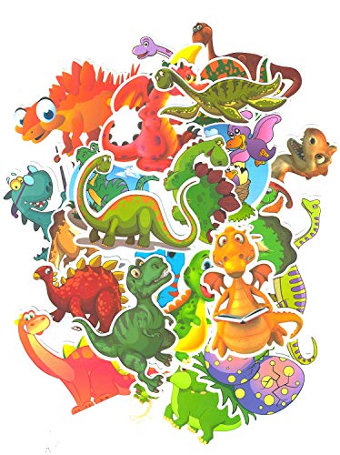 SET PRODUCTS  Top Pegatinas! Juego de 50 Pegatinas de Dinosaurios Vinilos - No Vulgares - Dinosaurio, Raptor, T-Rex, Triceratops - Personalización Portátil, Motocicleta, Bicicleta, Moto.