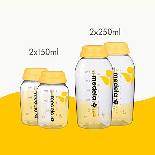 Set regalo Medela para recogida y alimentación con botellas biberón y tetina Calma