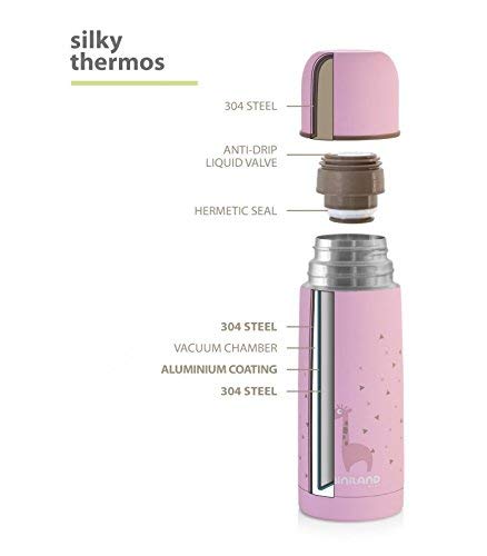 Set Termos Silky Thermos Rosa