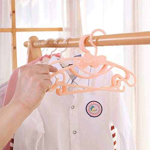 Sfesnid Perchas para Ropa de Bebé Percha Duradera Adecuada para Niños y Bebés 30pcs 29,5CM + 3pcs Organizador