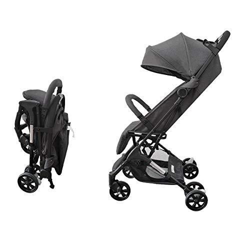 Silla de Paseo Star Ibaby Air light/Reclinable con barra de Seguridad. Ligera 5,6 kg. Color Grey.