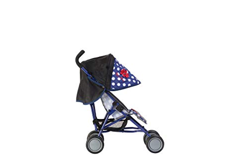 Silver Cross Silla de Paseo para muñecos Pop: Tejido Red Polka Dot. Recomendado para niños de 18 Meses a 3 años.