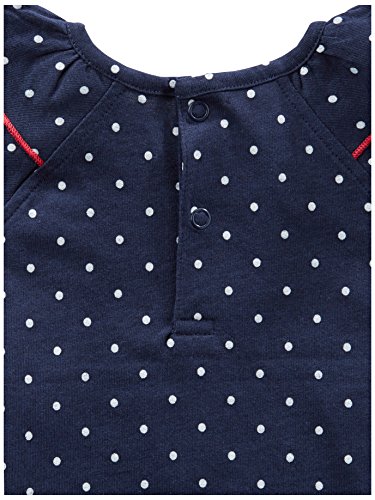 Simple Joys by Carter's - Conjunto - para bebé niña azul Navy Dot/Red Stripe Bird 24 Months