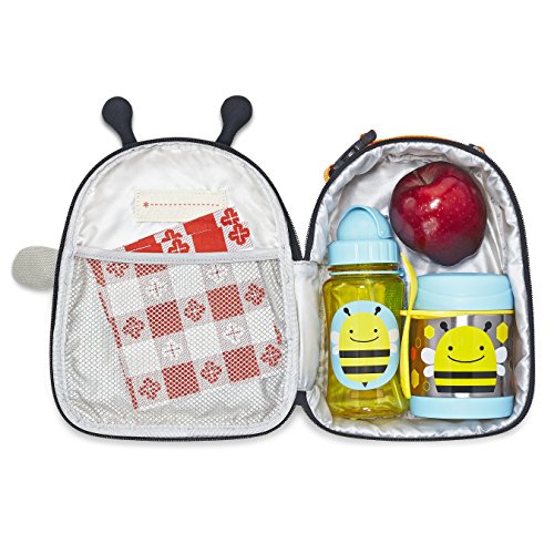 Skip Hop Zoo Bee - Termo para alimentos y tenedor-cuchara