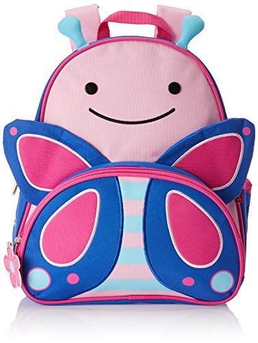 Skip Hop Zoo Pack - Mochila, diseño butterfly, color rosa