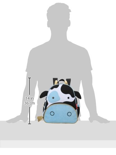 Skip Hop Zoo Pack - Mochila, diseño cow, multicolor