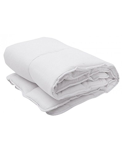 SLEEPAA Relleno para Funda nórdica para Cuna 60x120 Color Blanco 300 gr antialérgico Tacto Pluma 100x120 cm Fabricado en España