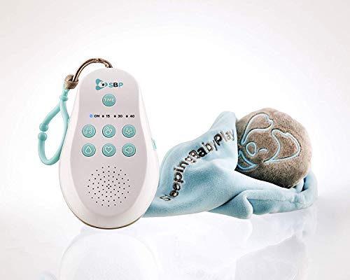 Sleeping Baby Play: Máquina de Ruidos Blancos y Melodías para Bebés + Peluche Dou Dou Play. Invento Original