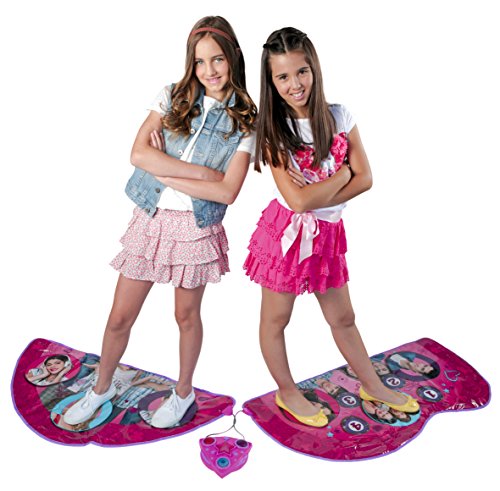 Smoby-27229 Disney Tapiz de Violetta con 2 Modos de Juego, 4 Canciones y 11 Efectos de Sonidos, 47.2 x 35.8 x 7.1 (27229)