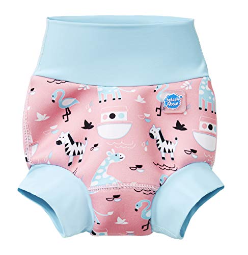 Splash About Happy Nappy Pañal de Baño Reutilizable - Nina's Ark 3-6 Meses