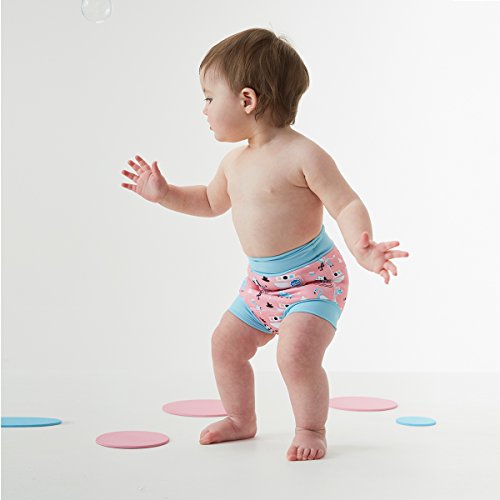 Splash About Happy Nappy Pañal de Baño Reutilizable - Nina's Ark 3-6 Meses