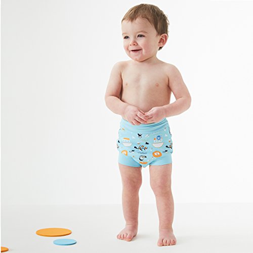 Splash About Happy Nappy Pañal de Baño Reutilizable - Noah's Ark 3-6 Meses