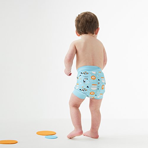 Splash About Happy Nappy Pañal de Baño Reutilizable - Noah's Ark 3-6 Meses