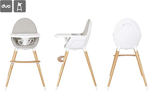 Star Ibaby Duo - Trona de bebés 2 en 1, convertible en sillita