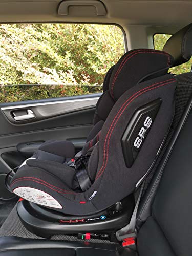 Star Ibaby - Silla de coche grupo 0+/1/2/3 Isofix rotación 360º - Edición Especial Navy