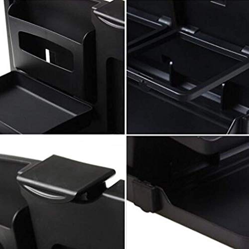 STARPIA Organizador Plegable para Asiento Trasero de Coche, Universal Bandeja de Soporte Mesa para Teléfono Móvil Bebida Alimentos