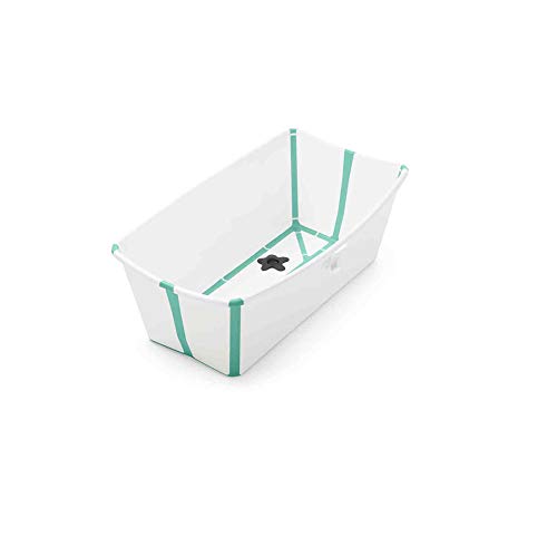 STOKKE - Bañera Plegable Stokke ® Flexi Bath blanco/aqua