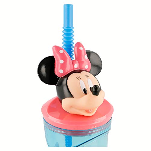 Stor Vaso FIGURITA 3D 360 ML | Minnie Mouse - Disney - Bloom