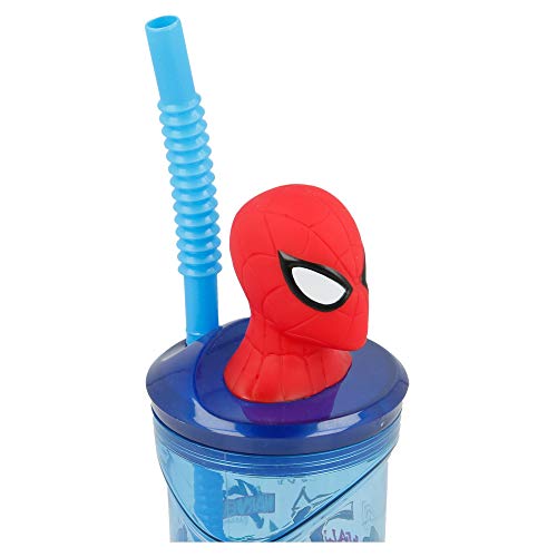 Stor Vaso FIGURITA 3D 360 ML | Spiderman Graffiti