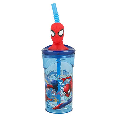 Stor Vaso FIGURITA 3D 360 ML | Spiderman Graffiti