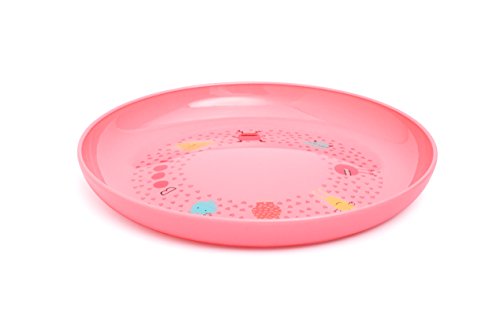 Suavinex - Set Vajilla Bebé Bowl + Plato Infantil BOOO. Apto Para Microondas y Lavavajillas, Color Rosa