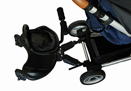 Tablero de buggy con asiento Orgullo paterno Kiddyboard Tablero de correr para cochecitos Tablero de rodar Buggyboard (tablero con asiento)