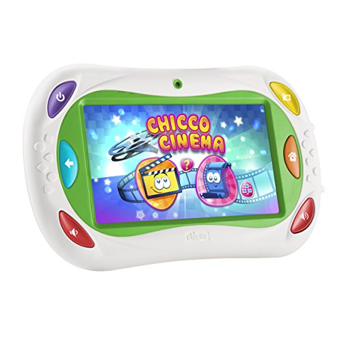 Tablet de juguete Chicco App Toys Happy Tab 2017, blanca