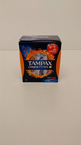 Tampax Compak Pearl Super Plus – 4 Pack 4 x 18 tampones