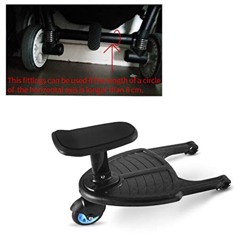 Tandou Plataforma Carrito Bebe con Asiento Patinete Carro Desmontable y Ensamblable (Azul)