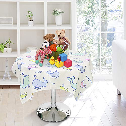 Tapete protector de mesa para silla de paseo para bebé, impermeable, antideslizante, protector de mesa para el suelo 110cm*110cm -Square Shark