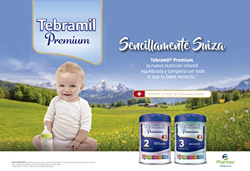 Tebramil Premium 2 - Leche Infantil de continuacion en polvo - Nutrientes para Bebes entre 6 y 12 meses como parte de una dieta diversificada - 800 grm