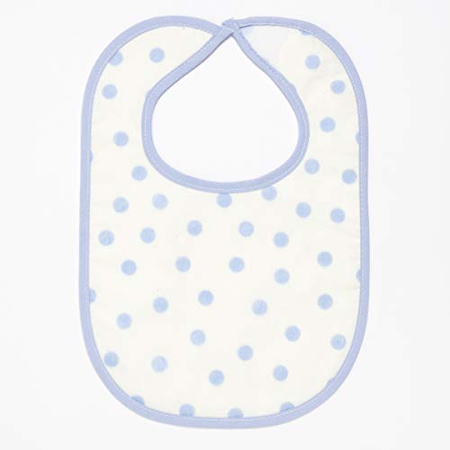 Ti TIN - Pack 8 Baberos Estampados Impermeables para Bebé | Lote de 8 Baberos Transpirables con Cierre de Cinta de Autocierre para bebés de 0 a 8 meses, 19x27 cm