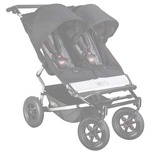 Tititnins® - Conjunto 2ud. Saco Silla Mountain Buggy Duet Estrella Blc.Mil Gris/Gris