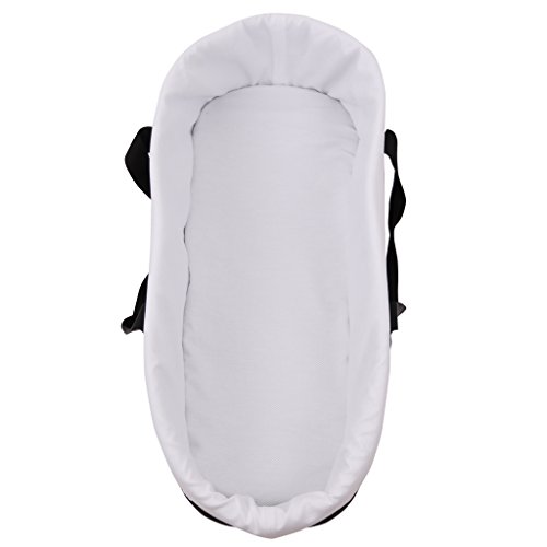 Tititnins® - Funda Capazo Goma Bugaboo Bee 5 y Bee 3 PIQUE BLANCO - Acolchado Transpirable- (100% Algodón)