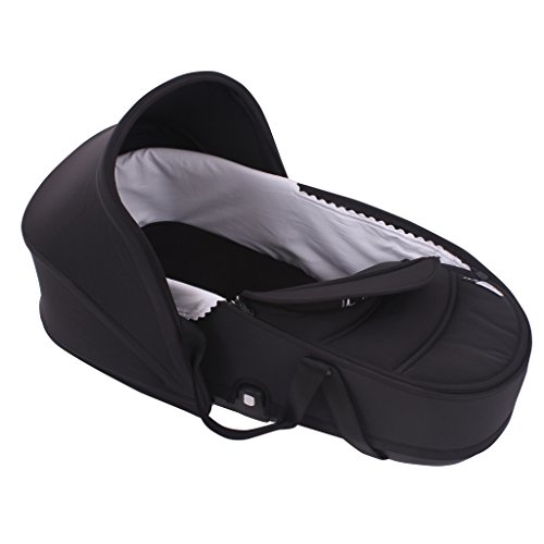 Tititnins® - Funda Capazo Velcro Bugaboo Bee 5 y Bugaboo Bee 3 PIQUE BLANCO - Acolchado Transpirable- (100% Algodón)