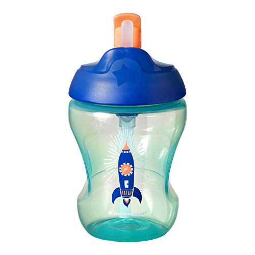 Tommee Tippee 44701381 - Taza easy drink con pajita, 6 meses +