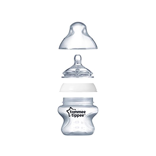 Tommee Tippee Biberones Closer to Nature, 150 ml, 1 Unidad, Transparente