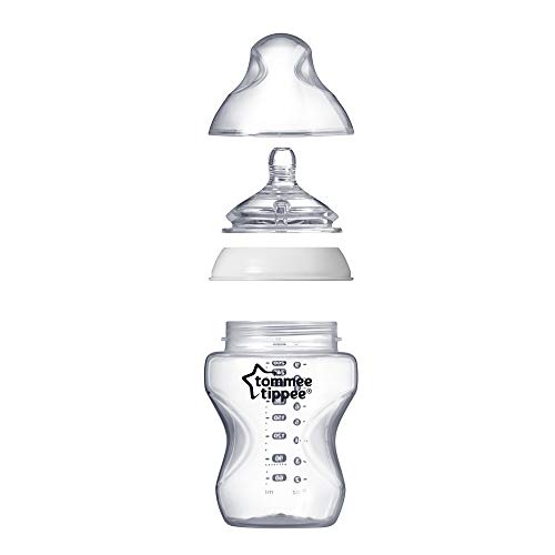 Tommee Tippee Biberones Closer to Nature, 260 ml, 2 Unidades, Rosa