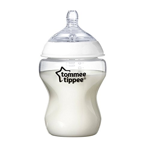 Tommee Tippee Biberones Closer to Nature, 260 ml, 3 Unidades, Transparente