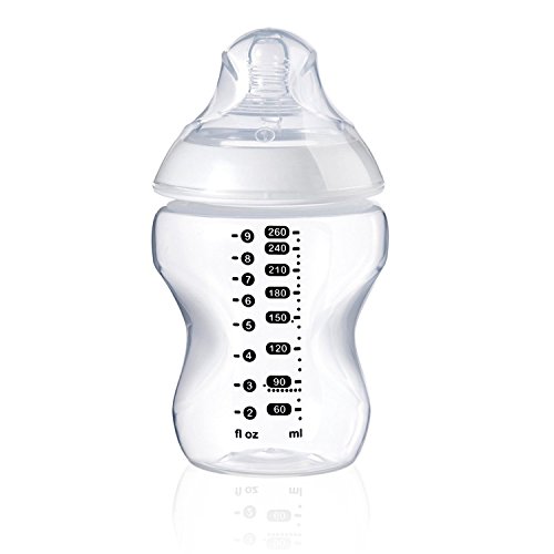 Tommee Tippee Biberones Closer to Nature, 260 ml, 3 Unidades, Transparente